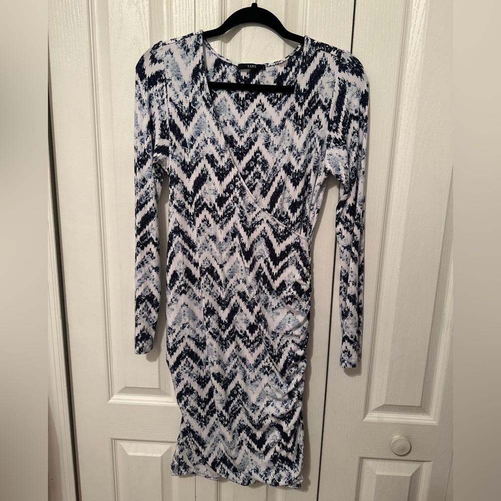 Tart Maternity Peaches Long Sleeve Body-con Maternity Dress (S)